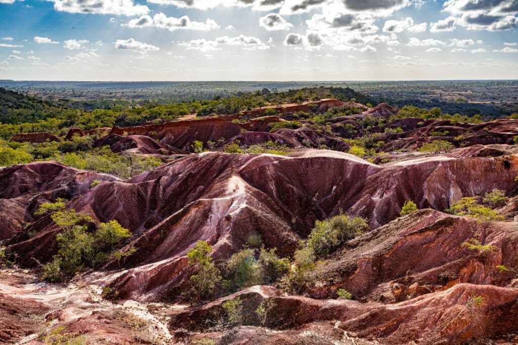 Marafa Hells Kitchen Tourist Attraction Kenya Landscapes Malindi